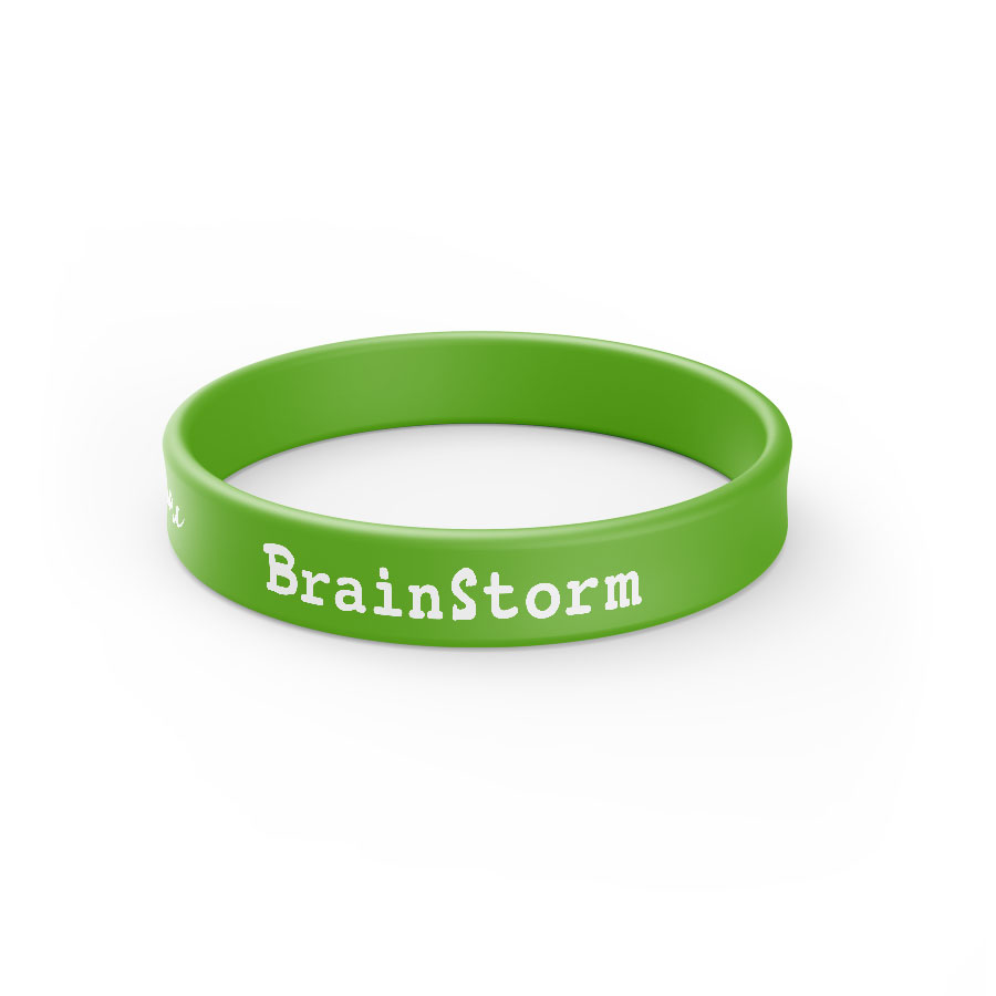 Браслет-BrainStorm-салатовый-Счастье-здесь-и-сейчас2